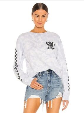 Like new! DAYDREAMER No Doubt Checker Tee in Lavender